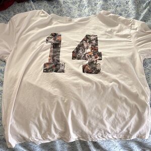 SHEIN White T-Shirt with Graphic 14